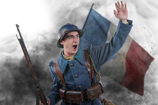 soldat franscais assaut